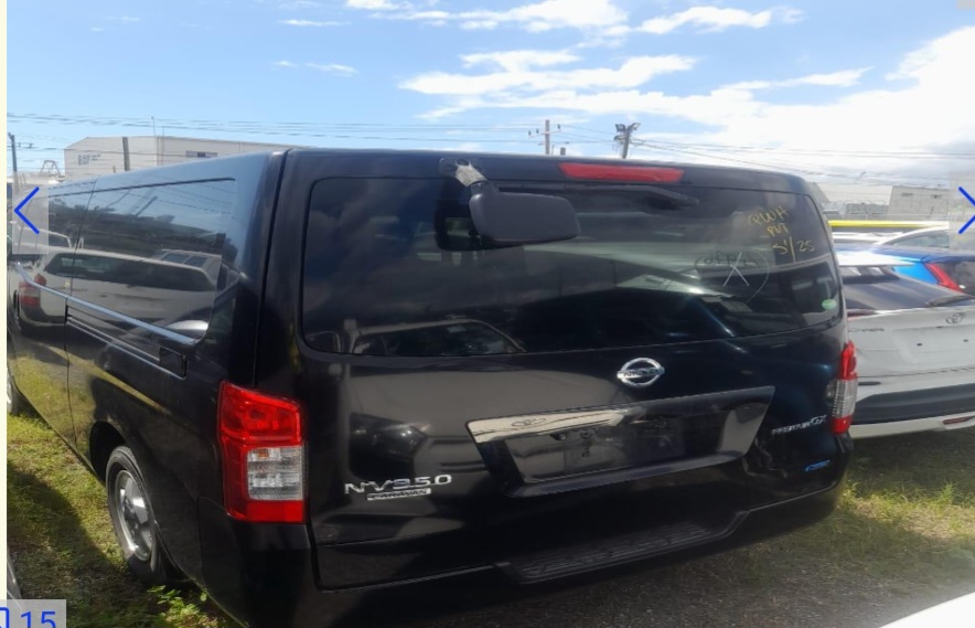 2016 NISSAN NV250 CARAVAN